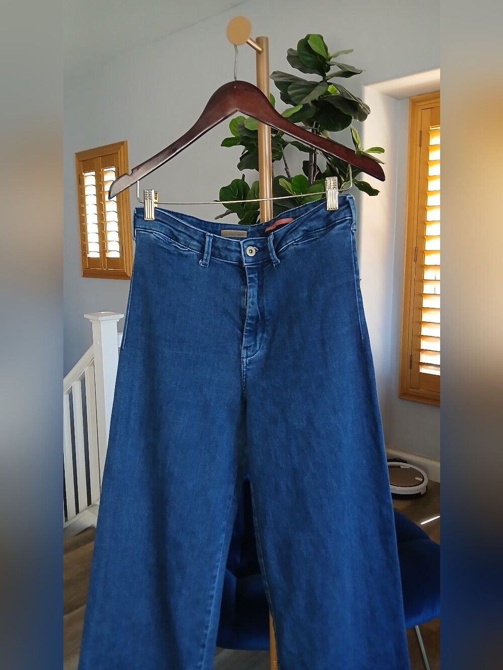 Pilcro The Skipper High-Rise Wide leg Jean. Size 29 - Picture 5 of 10
